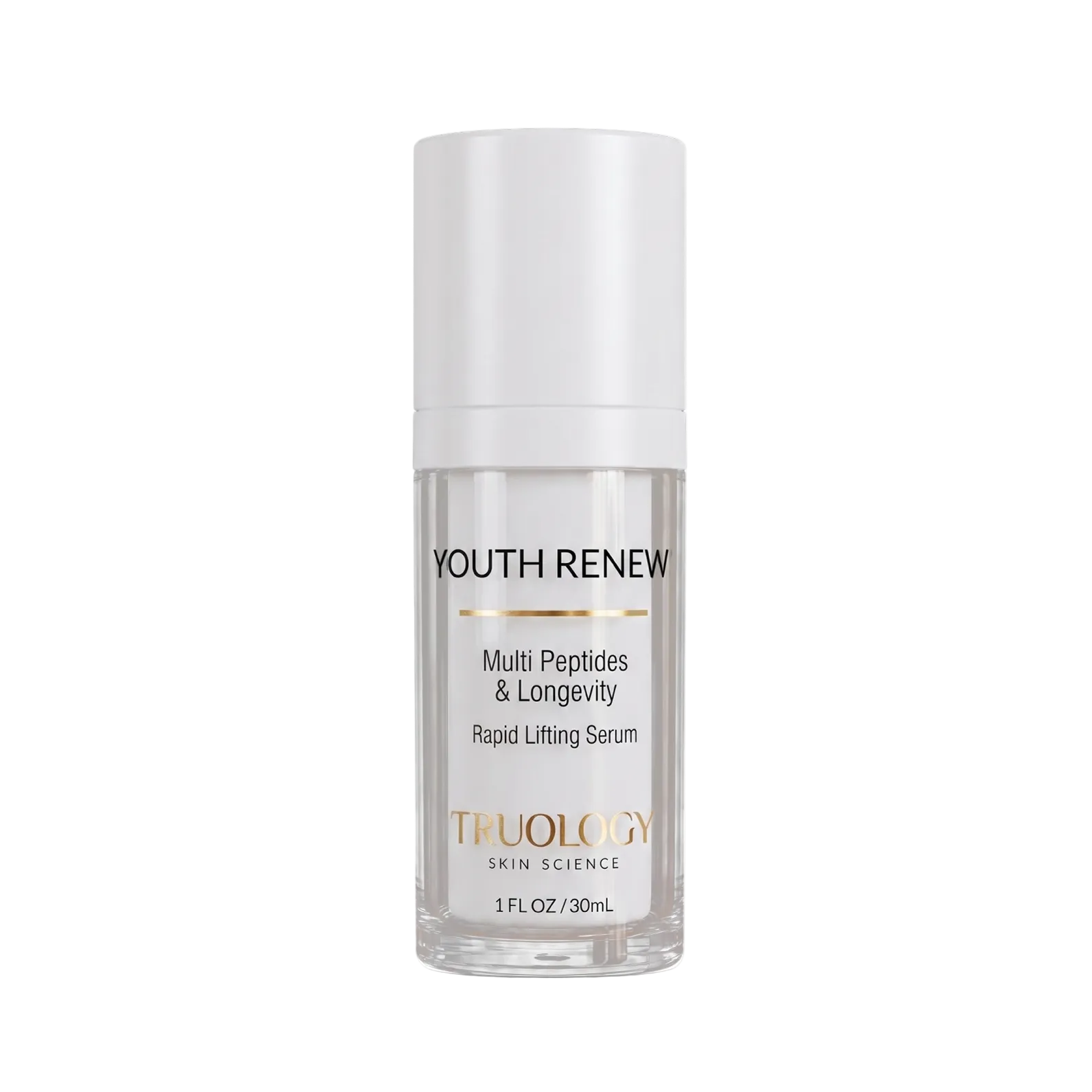 Truology Youth Renew Multi Peptides & Longevity Serum on white background