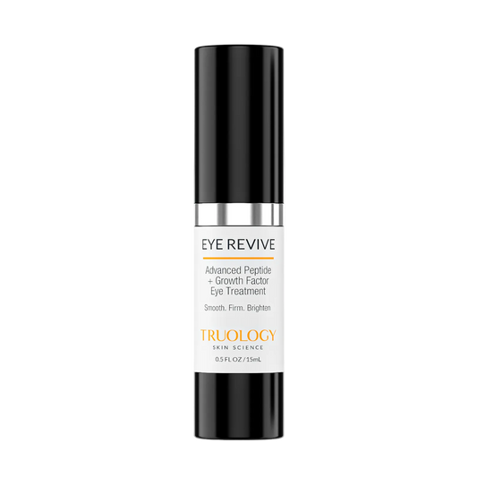 Truology Eye Revive eye treatment bottle on a white background